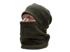Маска балаклава RusForce Winter зимняя флисовая 4 в 1 Зелёный