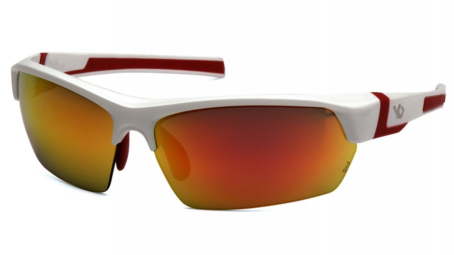 Очки стрелковые Pyramex TENSAW VGSWR351 (Polarized) зеркально-красные 7%