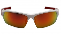 Очки баллистические стрелковые Pyramex Tensaw VGSWR351 Polarized Зеркально-красные 7%