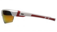 Очки баллистические стрелковые Pyramex Tensaw VGSWR351 Polarized Зеркально-красные 7%