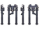 Сошки телескопические Atlas BT65 G2 не быстросьемные на Picatinny 12.4 - 23.4 см