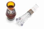 Манок духовой на утку крякву Buck Gardner Buck Brush Short Barrel BB3-BRB/C Бурбон / Прозрачный