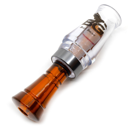Манок духовой на утку крякву Buck Gardner Buck Brush Short Barrel BB3-BRB/C Бурбон / Прозрачный