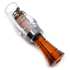 Манок духовой на утку крякву Buck Gardner Buck Brush Short Barrel BB3-BRB/C Бурбон / Прозрачный