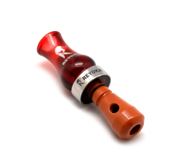 Манок духовой 2 в 1 (уточка чирок и шилохвость) Reyoka Camurcun Красный / Оранжевый