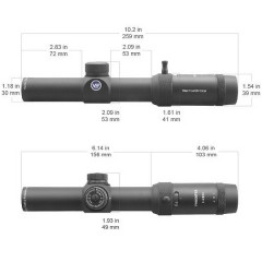 Прицел оптический Vector Optics Forester JR 1-4X24 SFP FP WP (SCOC-28P) Сетка 4А