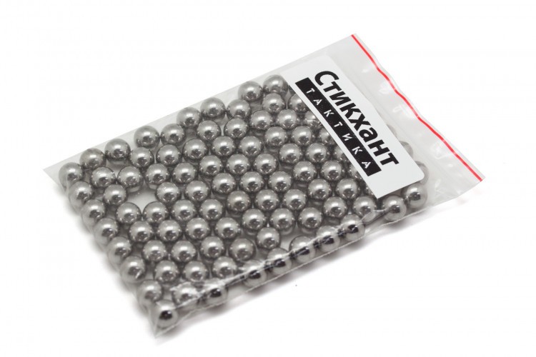 Шарики для рогаток диаметром 8 мм Металл