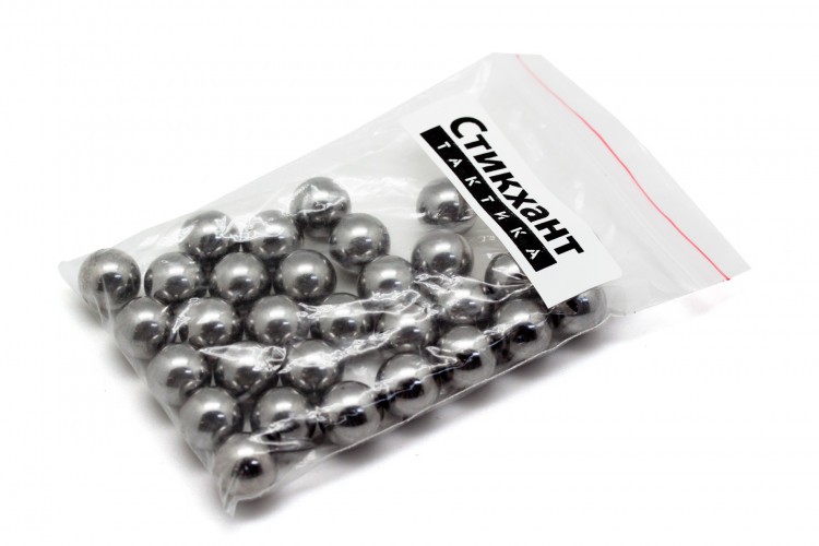 Шарики для рогаток диаметром 8 мм Металл