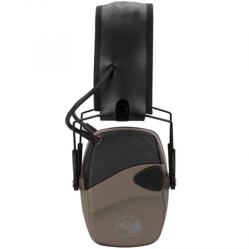 Наушники активные стрелковые ShotTime 32 с поролоновыми амбушюрами 23-82 ДБ Койот