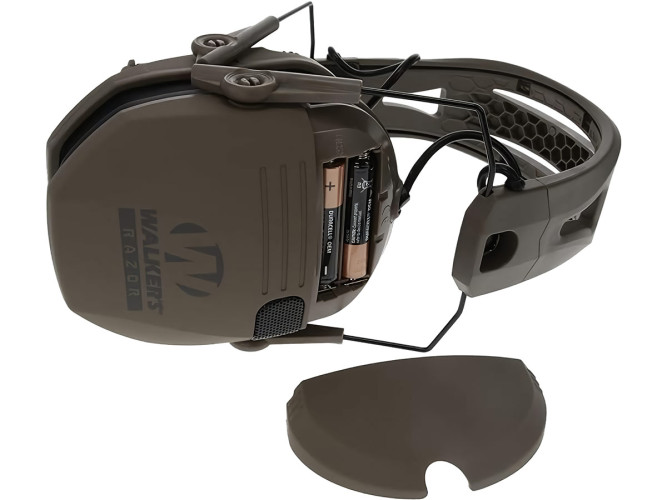 Наушники активные стрелковые Walker's Razor Tacti-Grip 23-85 ДБ Койот