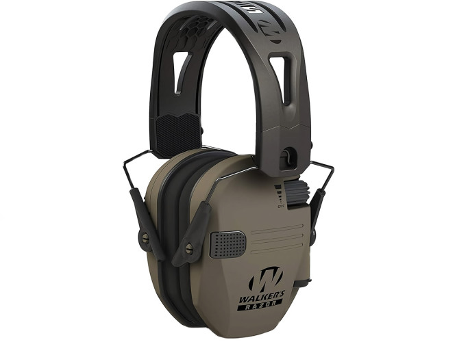 Наушники активные стрелковые Walker's Razor Tacti-Grip 23-85 ДБ Койот