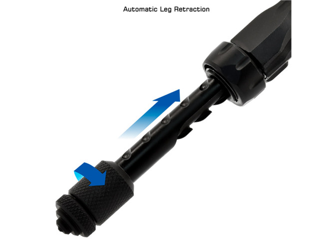 Сошки телескопические Leapers UTG PRO TBNR крепление на Weaver / Picatinny 3 положения ног