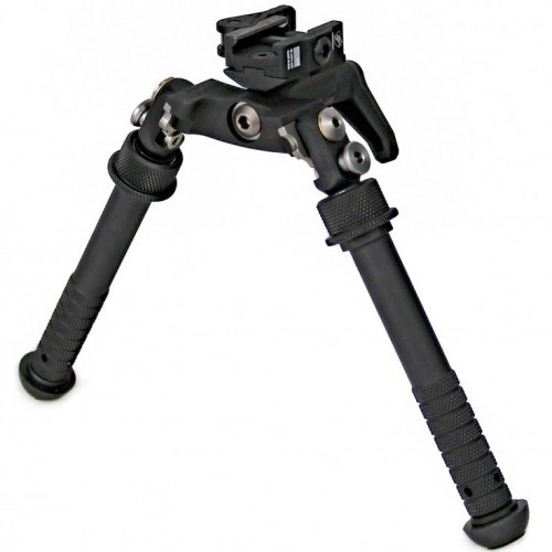 Сошки телескопические Atlas CAL GEN2 BT65-LW17 быстросьемные на Picatinny 13-24 см Чёрный