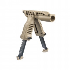 Рукоять-сошка тактическая Fab Defense T-POD G2 FA с креплением для фонаря Койот