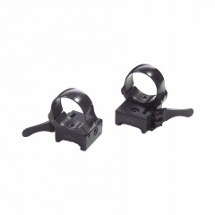 Кольца для прицела EAW Apel (365-60800) быстросъемные D=25.4 мм H=13 мм на Weaver | Высокий