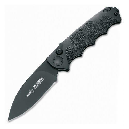 Нож складной Boker Plus RBB Automatic Drop Point 01BO048 клинок 8.5 см Черный