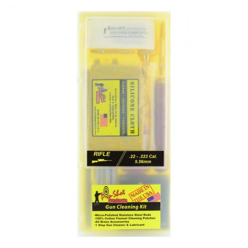 Набор для чистки нарезного оружия Pro Shot Classic R22KIT для .22 - .223 калибра