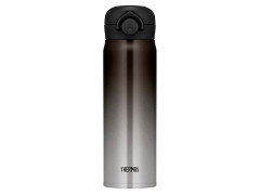 Термос для напитков (термокружка) THERMOS JNR-502 LTD BKG 0.5L, нержавеющая сталь, откидной механизм, чёрный