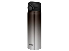 Термос для напитков (термокружка) THERMOS JNR-502 LTD BKG 0.5L, нержавеющая сталь, откидной механизм, чёрный