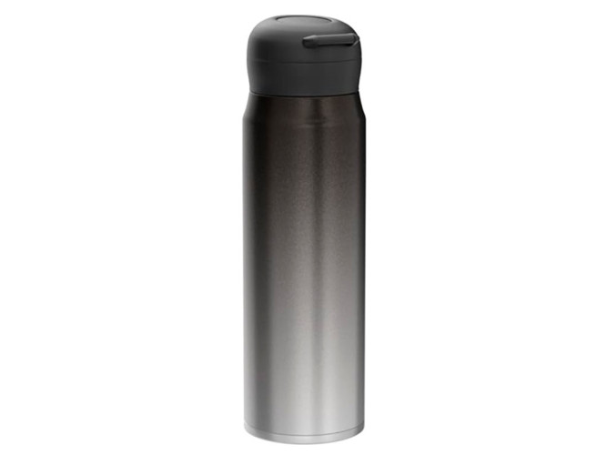 Термос для напитков (термокружка) THERMOS JNR-502 LTD BKG 0.5L, нержавеющая сталь, откидной механизм, чёрный