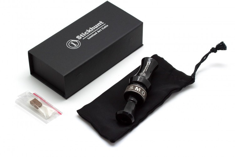 Манок духовой на утку акриловый Стикхант Stickhunt ArtCalls Cosmos Black 2 двухлепестковый черный