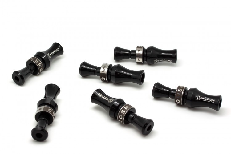 Манок духовой на утку акриловый Стикхант Stickhunt ArtCalls Cosmos Black 2 двухлепестковый черный