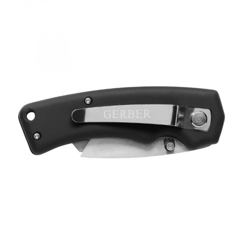 Нож складной Gerber Edge Tachide Black Rubber Handle (31-000668) Клинок 3 см Чёрный