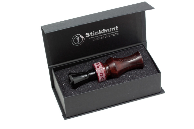 Манок духовой на утку акриловый Stickhunt ArtCalls Woodstock Кокоболо 1 лепесток Чёрный