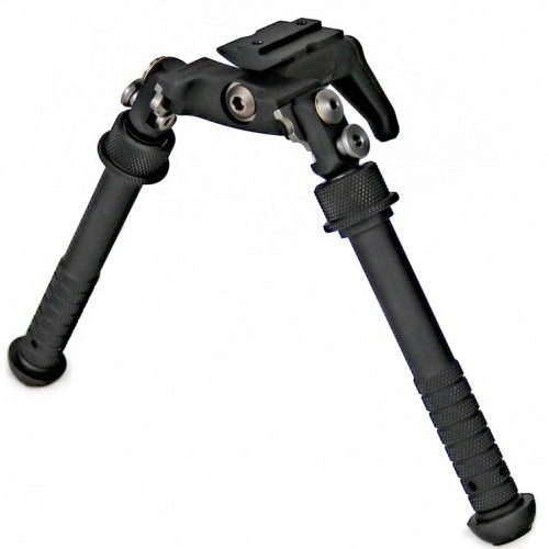 Сошки телескопические Atlas CAL GEN2 BT65-NC без крепления 13-24 см Чёрный