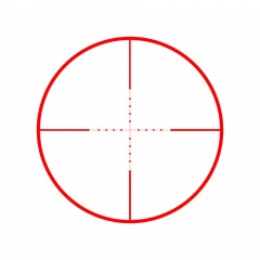 Прицел оптический Target Optic 1-4X24 IR SFP FP (TO-1424E) Сетка Mil-Dot