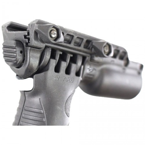 Рукоять-сошка тактическая Fab Defense T-POD G2 FA с креплением для фонаря Черный