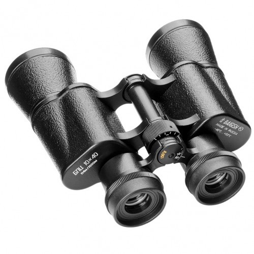 Бинокль КОМЗ БПЦ 10х40 Porro | BaK-4 Чёрный