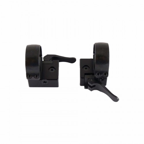 Кольца для прицела EAW Apel (365-65800) быстросъемные D=30 мм H=12 мм на Weaver | Высокий