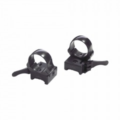 Кольца для прицела EAW Apel (365-65800) быстросъемные D=30 мм H=12 мм на Weaver | Высокий
