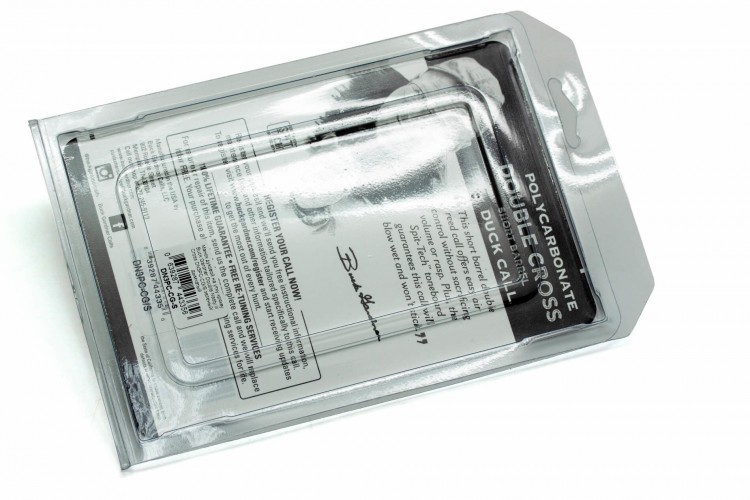 Манок духовой на утку крякву Buck Gardner Double Nasty III Cross DN3PC-CG/S Зелёный / Дымчатый