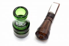 Манок духовой на утку крякву Buck Gardner Double Nasty III Cross DN3PC-CG/S Зелёный / Дымчатый