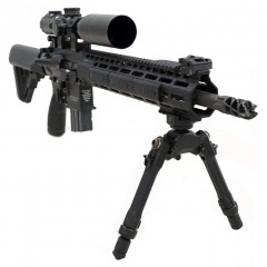 Сошки телескопические Leapers UTG PRO TBNR TLUBP02 крепление на Weaver / Picatinny вращающаяся наклонная база