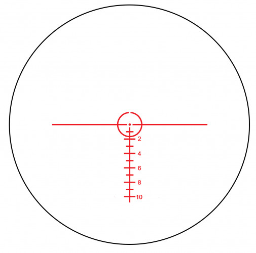 Прицел оптический Konus Pro Tactical EL-30 6-24X50 IR SFP RF WP (7331) Сетка 10 шт