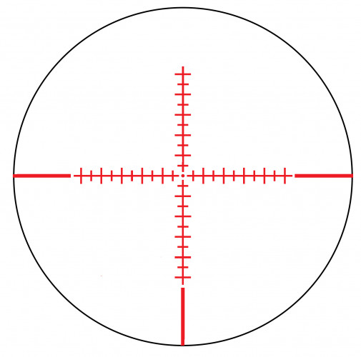 Прицел оптический Konus Pro Tactical EL-30 6-24X50 IR SFP RF WP (7331) Сетка 10 шт