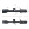 Прицел оптический Vector Optics Forester JR 3-9X40 SFP FP WP (SCOM-35P) Сетка 4A