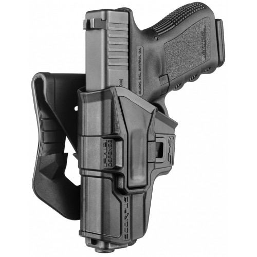 Кобура поворотная Fab Defense M1 G-9S LH SC-G9SLHB для Glock 9 мм Черная