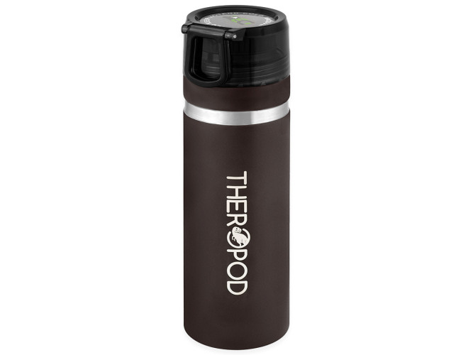 Термос для напитков (термокружка) THERMOS JNR-502 LTD BLG 0.5L, нержавеющая сталь, откидной механизм, голубой