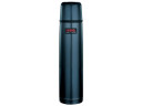 Термос для напитков (термокружка) THERMOS JNR-502 LTD BLG 0.5L, нержавеющая сталь, откидной механизм, голубой