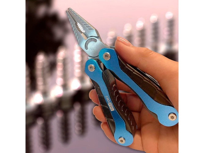 Мультиинструмент AccuSharp ParaForce, 15 инструментов, голубой