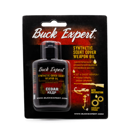 Нейтрализатор запаха оружия Buck Expert 22 запах кедра Флакон 30 мл