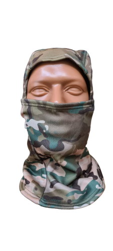 Маска балаклава RusForce Winter зимняя трикотажная 4 в 1 Мультикам