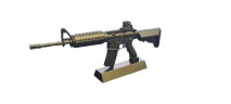 Модель сувенирная в виде оружия Microgun L M4A1 штурмовой приклад стандартный прицел