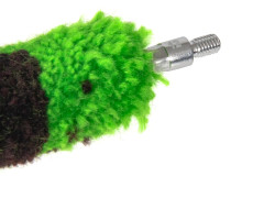 Ерш пуховка для чистки оружия ShotTime ST-BD-12-5-B для 12 калибра Папа M5 Шерсть 5 шт