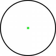 Прицел коллиматорный Holosun Paralow Elite 403B 1X20 IR FP WP (HE403B-GR) Закрытый DOT 2 MOA