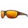 Очки баллистические стрелковые Wiley X Climb ACCLM04 Polarized Бронзовые Captivate 12%